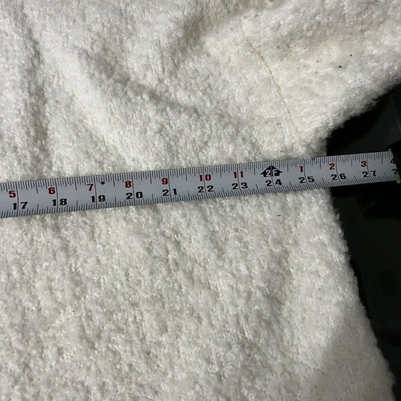 St. John Coat Light Weight Loop Knit  Notch Collar Beige Size XL New With Tags - Picture 11 of 11